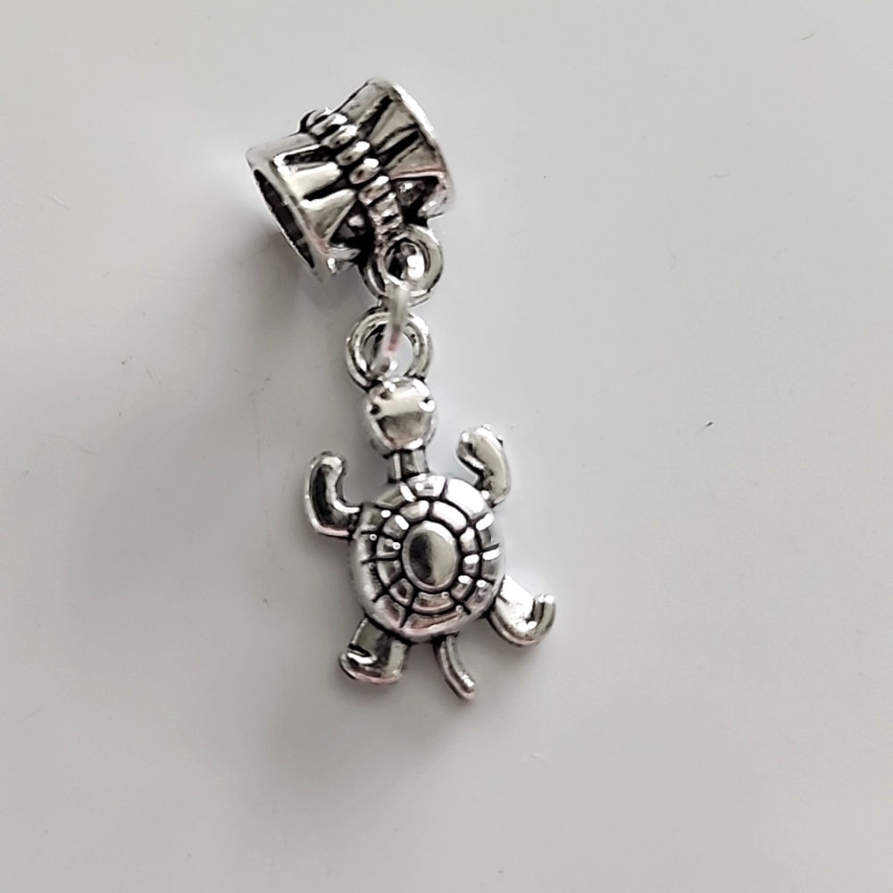 TURTLE  Charm for European Style Bracelets Fits Pandora Systems